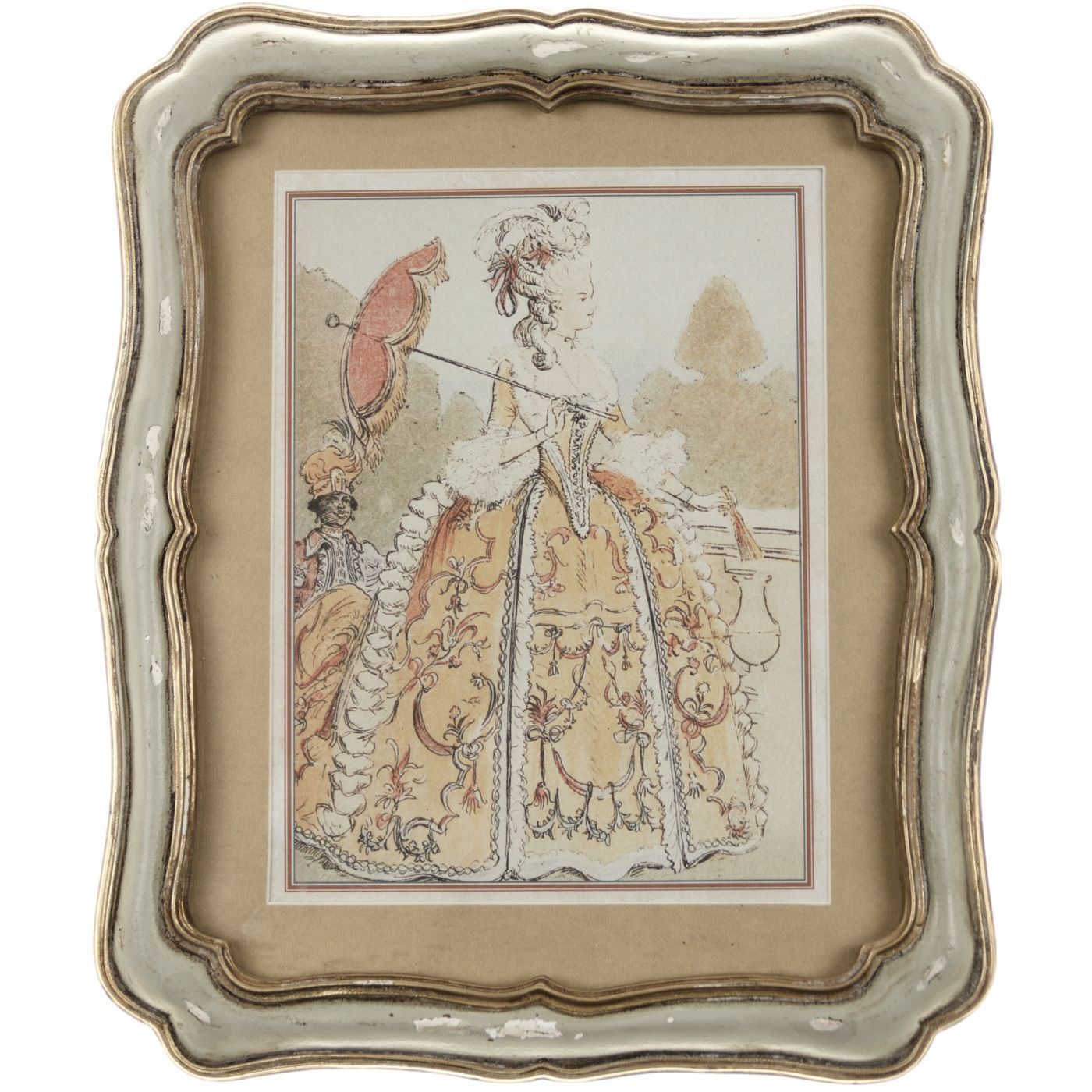 Панно настенное Барыня, под старину Glasar 28-167