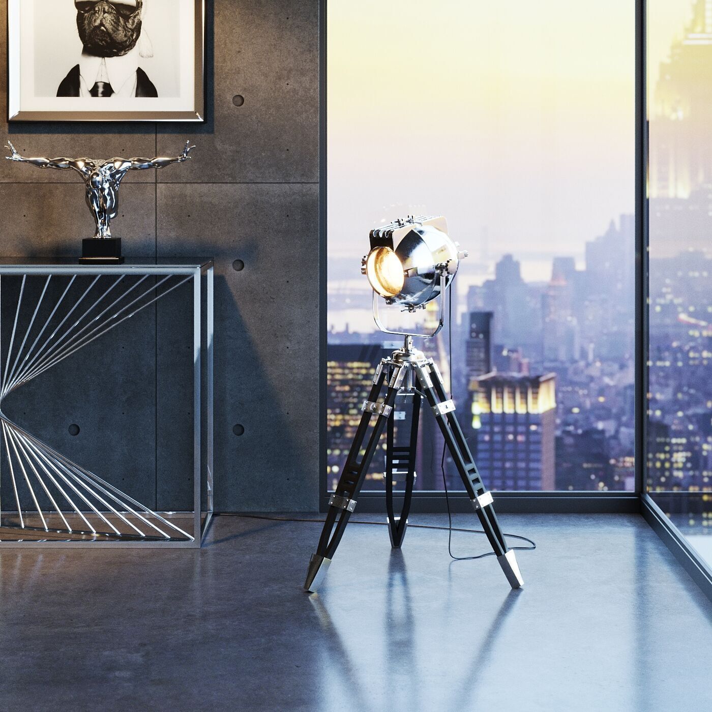 Торшер KARE Movie 53977