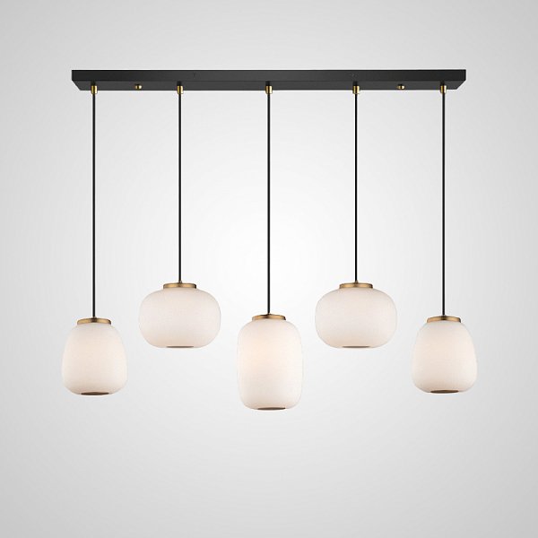Подвесной светильник HEMING COMBO L5 D Планка by ImperiumLoft