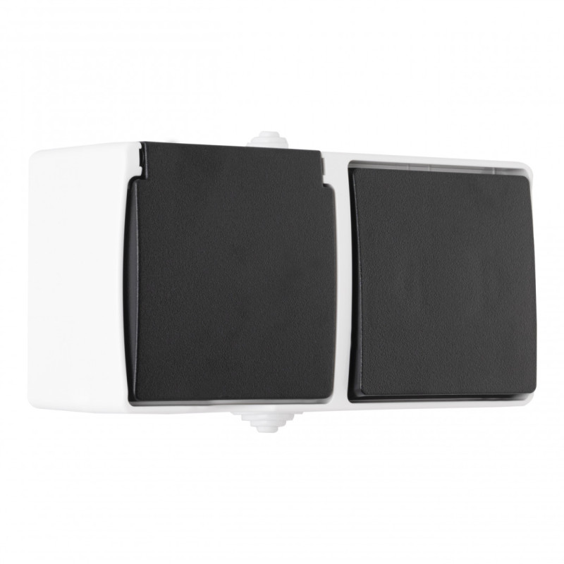 Розетка Arte Milano 309.52-1.grey