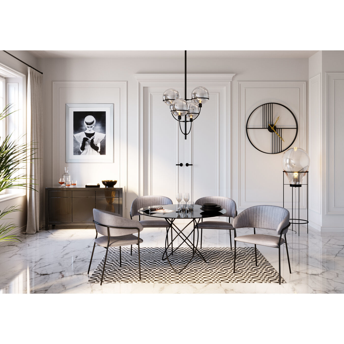 Ковер Zig Zag 53021 Kare