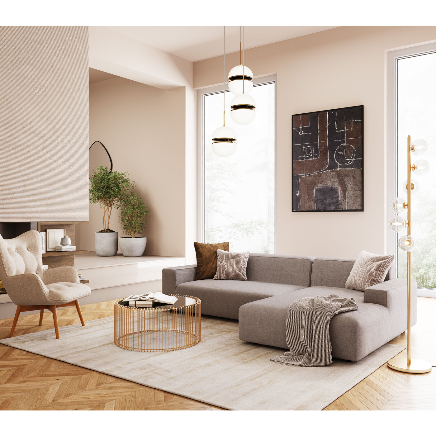 Диван угловой KARE Freistil 40059