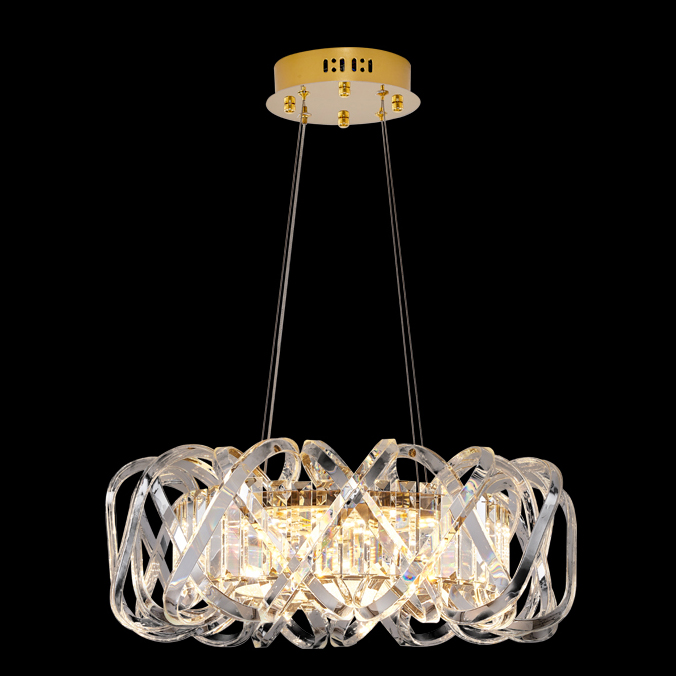 Подвесная люстра KARLENA D55 Transparent by ImperiumLoft