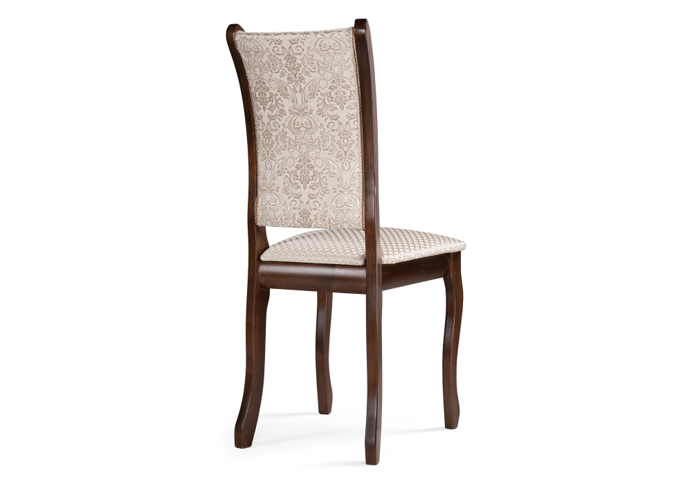 Стул деревянный Woodville Деревянный стул Вилмот темный орех / бежевый 527062