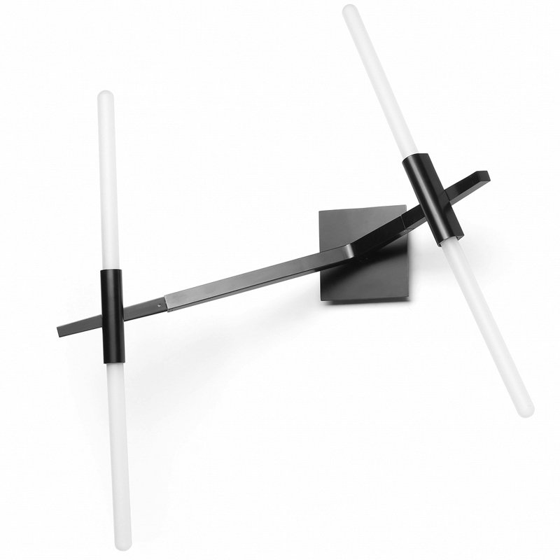 Настенный светильник Агнес Sconce 4 Черный by ImperiumLoft