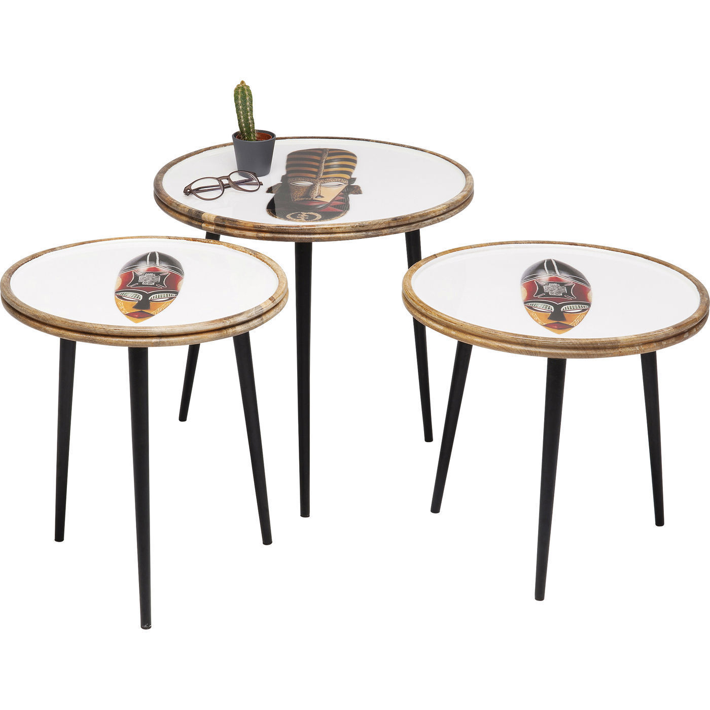 Столик приставной African Mask 84389 KARE