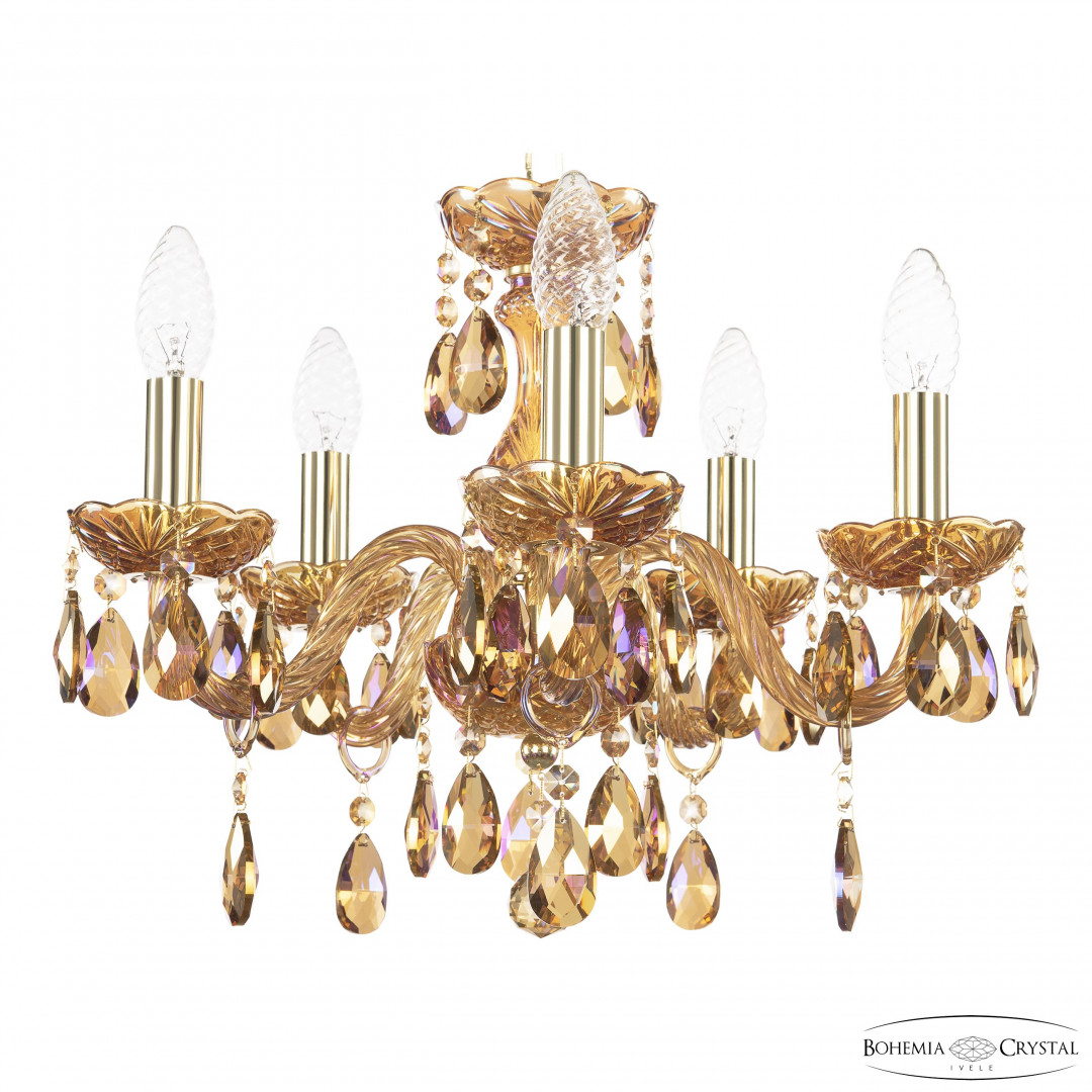 Люстра хрустальная 117/5/141 G M777 Bohemia Ivele Crystal