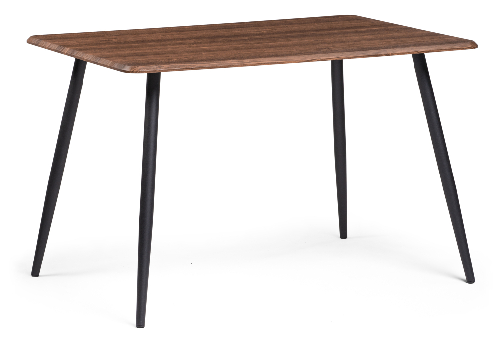 Стол деревянный Woodville Кангас 120х80х77 орех кантри / черный 533164