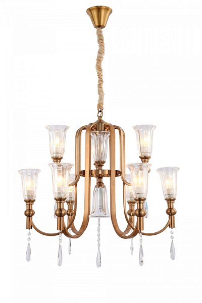 Подвесной светильник Lumina Deco LDP 8041-6+3 S.GD