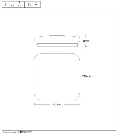 Накладной светильник LUCIDE 79198/32/61