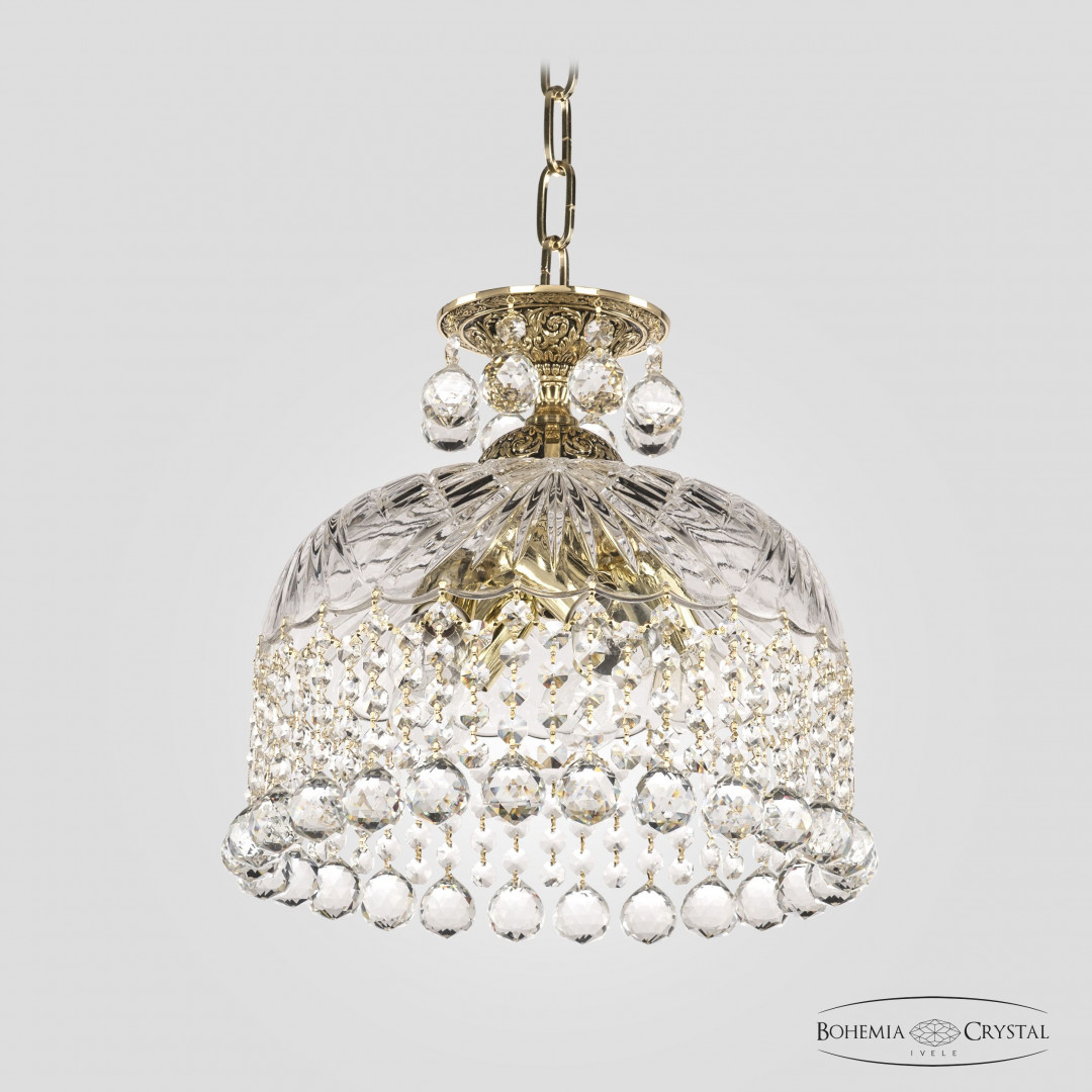 Подвесной светильник хрустальный 16781/30 GB Balls Bohemia Ivele Crystal
