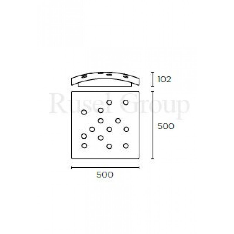 Потолочный светильник Leds C4 WOW PL