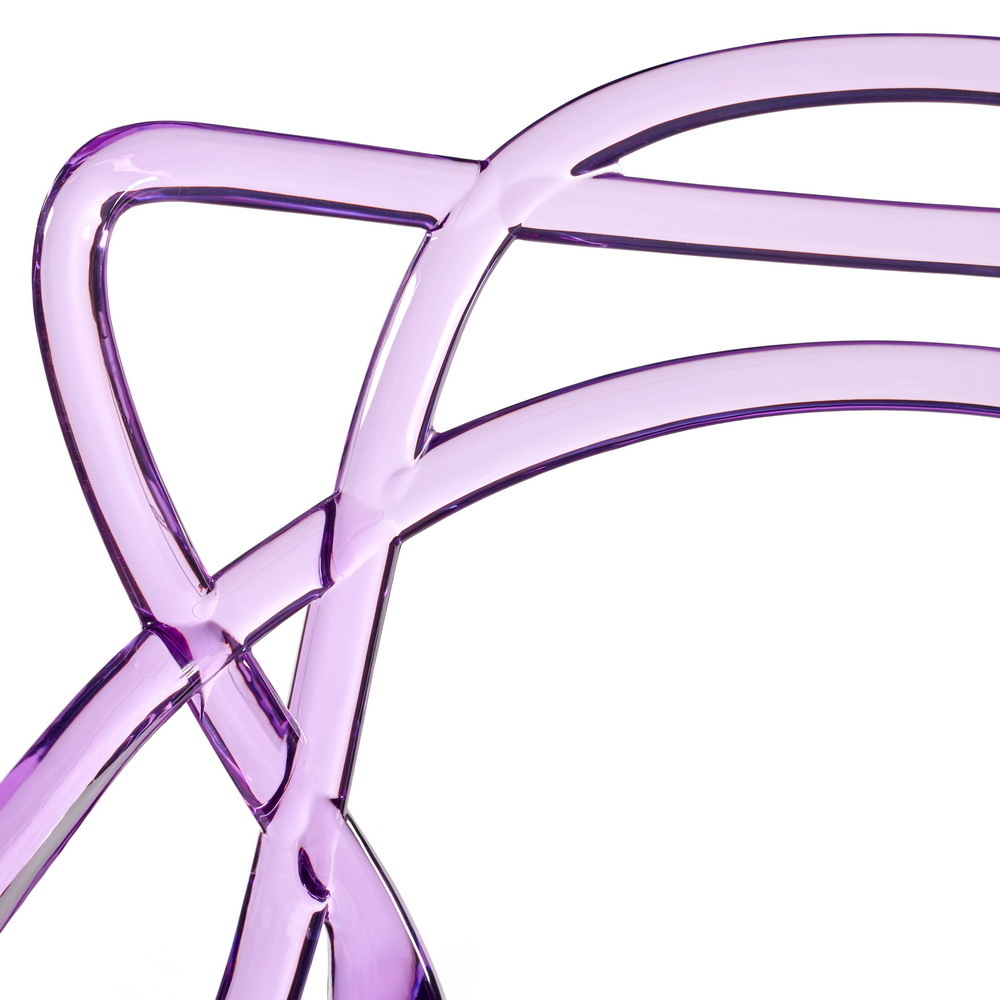 Стул Masters прозрачный сиреневый Bradex Home FR 0867