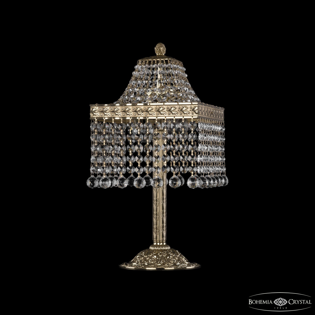 Настольная лампа столб хрустальный 19202L6/H/20IV G Balls