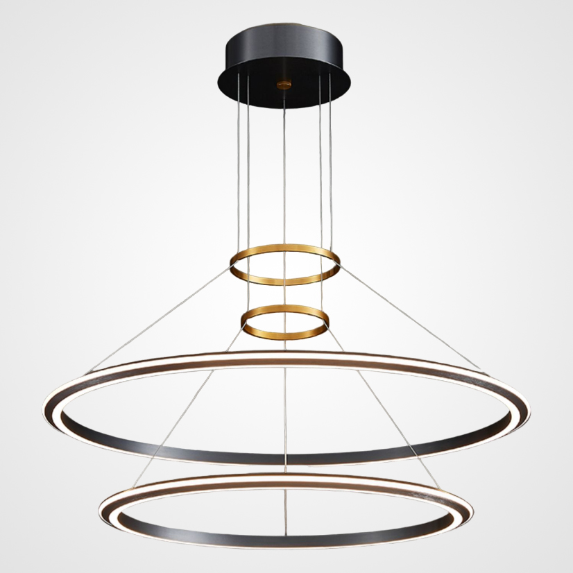 Подвесная люстра VISIT D60+80 by ImperiumLoft