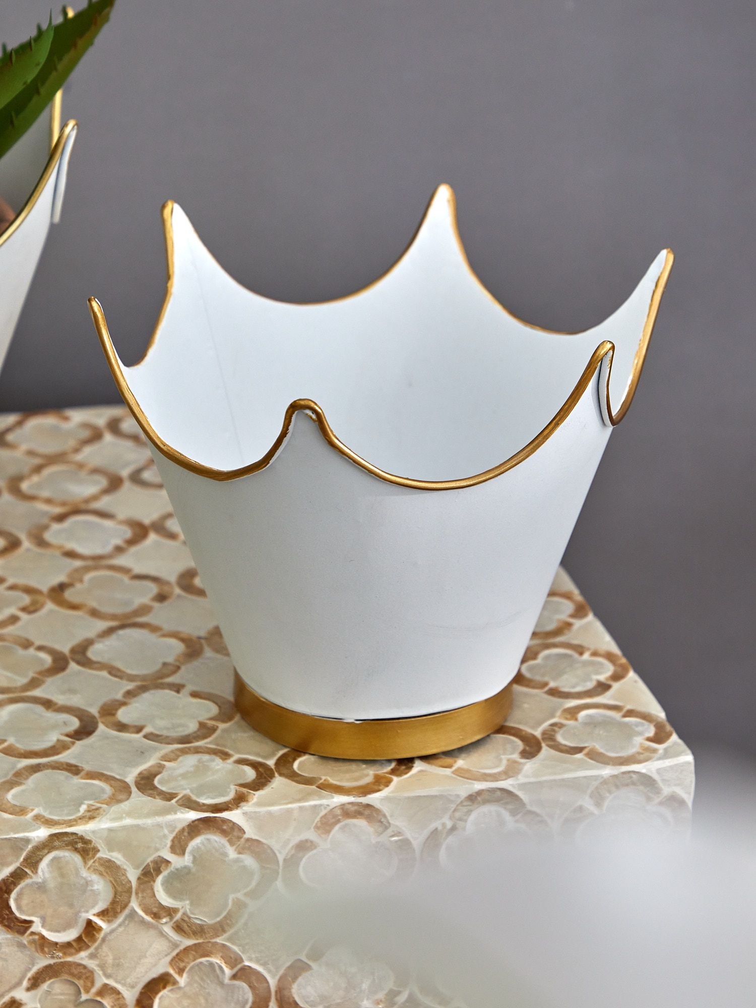 Кашпо Корона Glasar 57-385/2