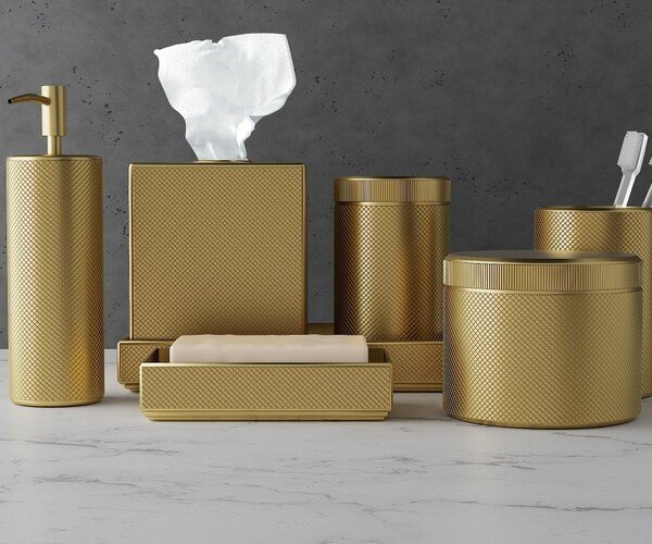 Поднос Restoration Hardware Laval Aged brass