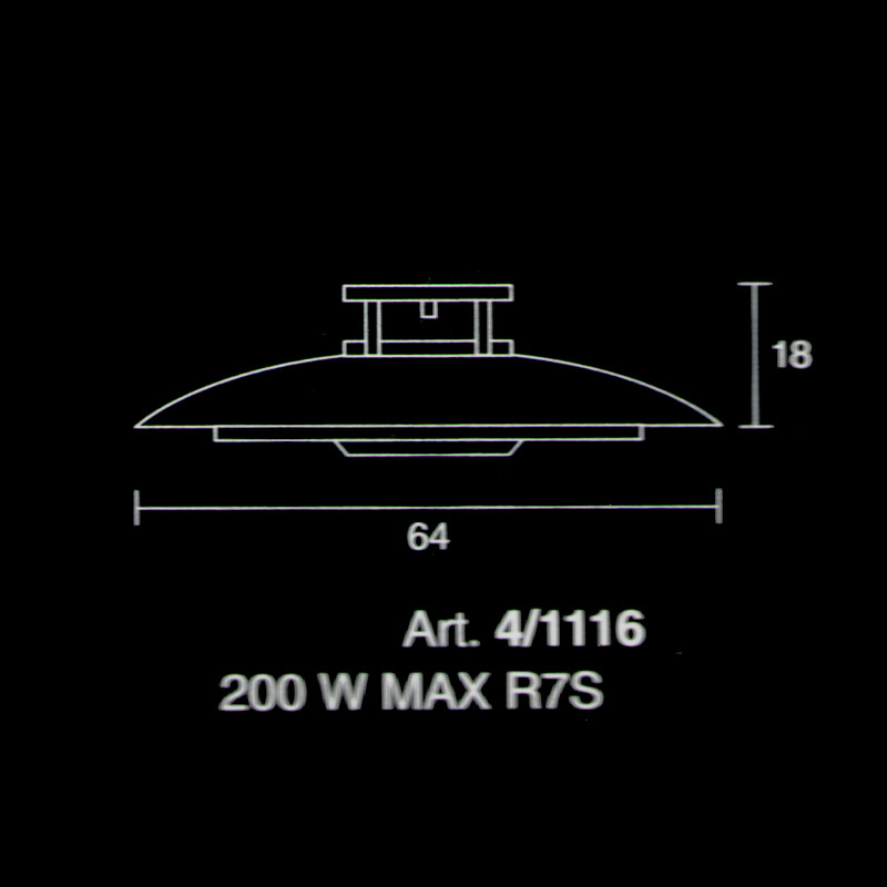 Потолочный светильник Sothis 4/1116-B-23