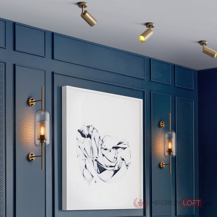 Настенный Светильник Catch Wall Ball L55 Brass By Imperiumloft