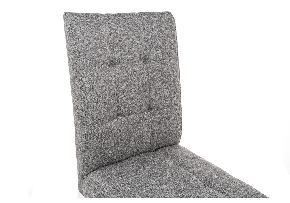 Стул деревянный Woodville Madina white / fabric pebble 11031