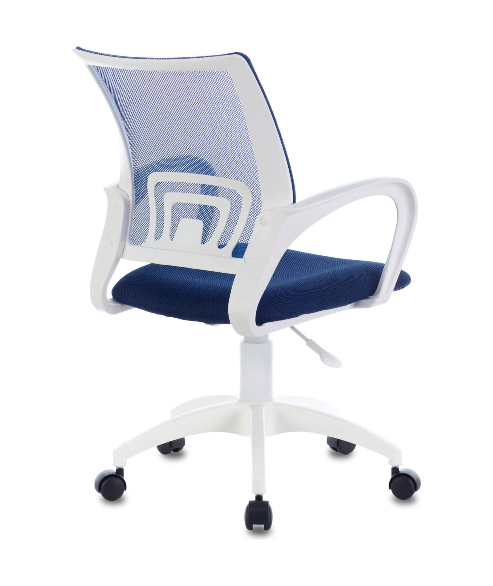 Кресло Бюрократ CH-W695NLT темно-синий TW-05N TW-10N сетка/ткань крестовина пластик пластик белый Stool Group