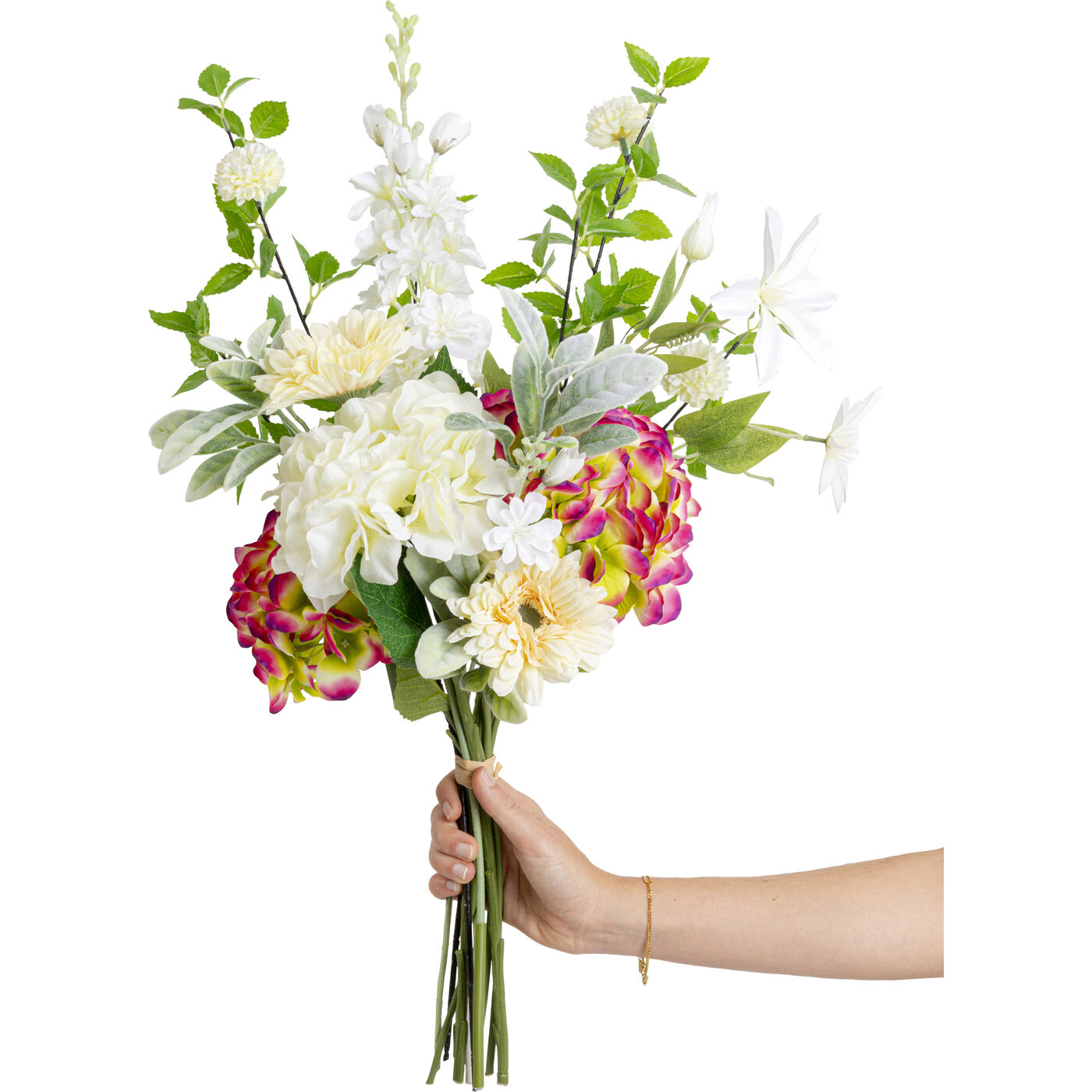 Растение декоративное Hydrangea Bouquet 68cm KARE 58345