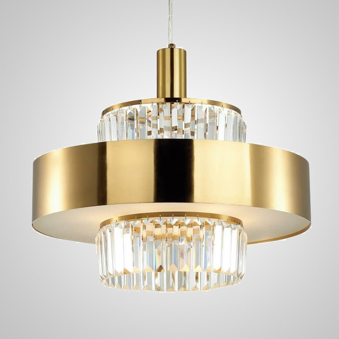 Подвесная люстра ROXANA D100 Gold by ImperiumLoft