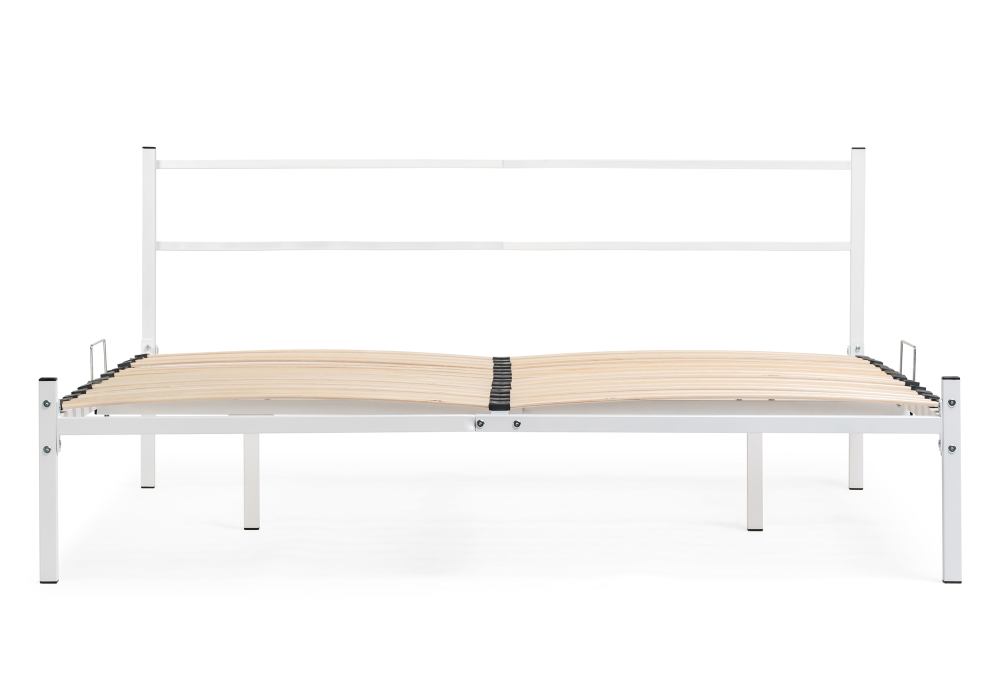 Кровать Woodville Фади 160х200 белая 491589