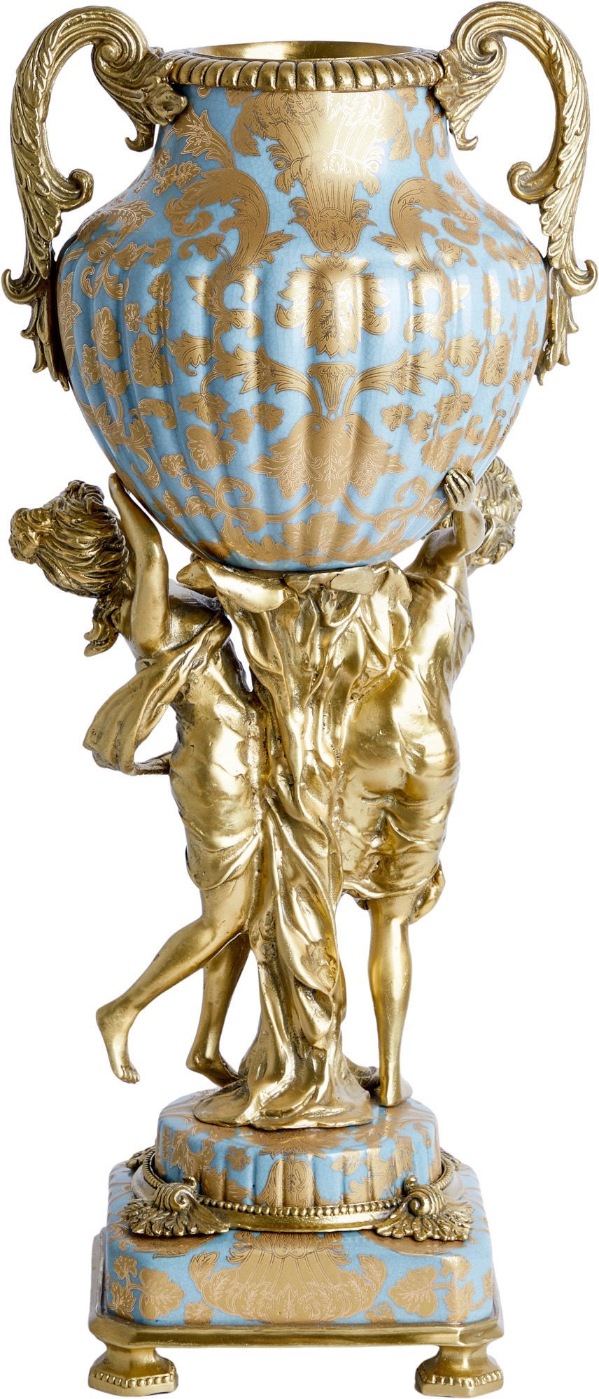 Ваза с девушками Glasar 31G0817/A623C/NB4199