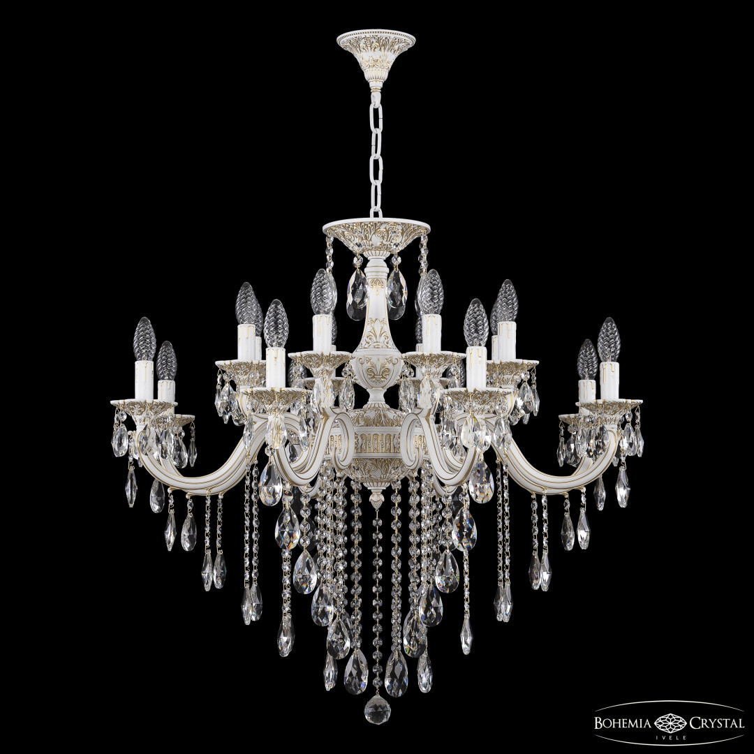 Люстра хрустальная AL78118/16/285 B WMG Bohemia Ivele Crystal