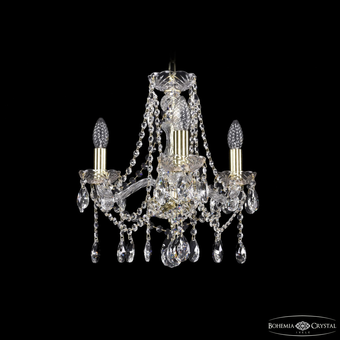 Люстра хрустальная 1413/3/141 G