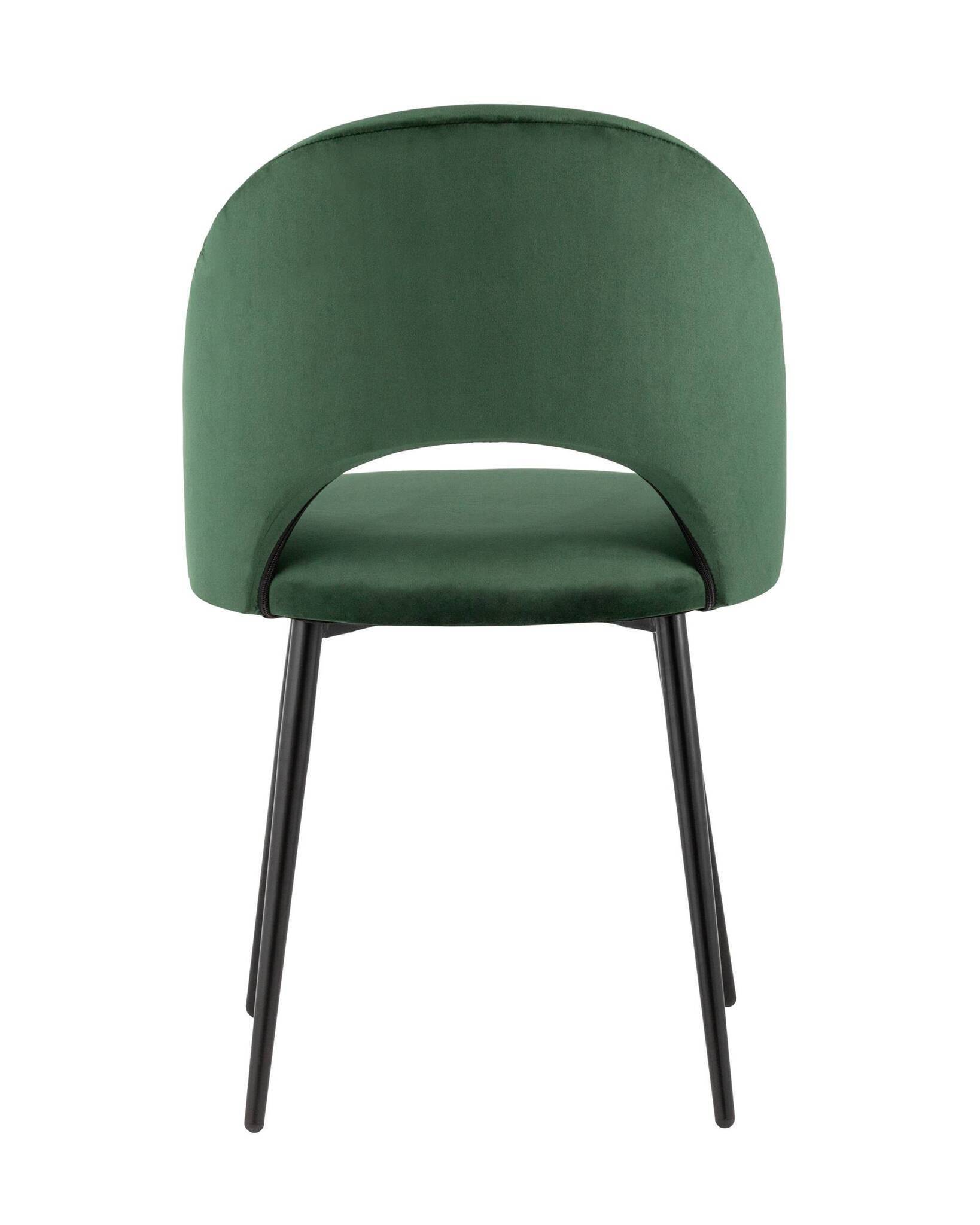 Стул Меган велюр зелёный Stool Group