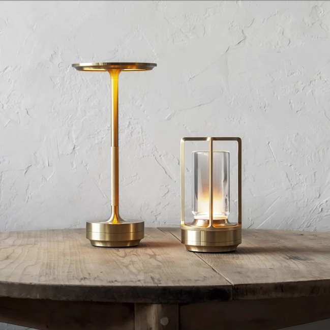 Настольная лампа MICHI Silver by ImperiumLoft