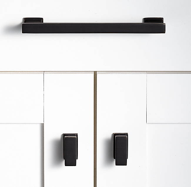 Ручка-скоба Restoration Hardware Strande L.20.3 Satin Nickel