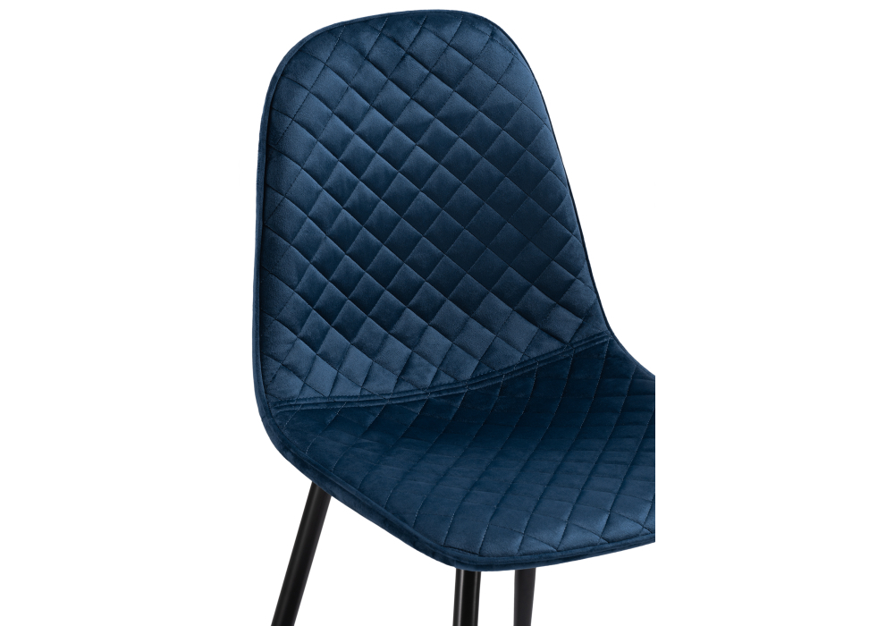 Стул Woodville Capri dark blue / black 11947