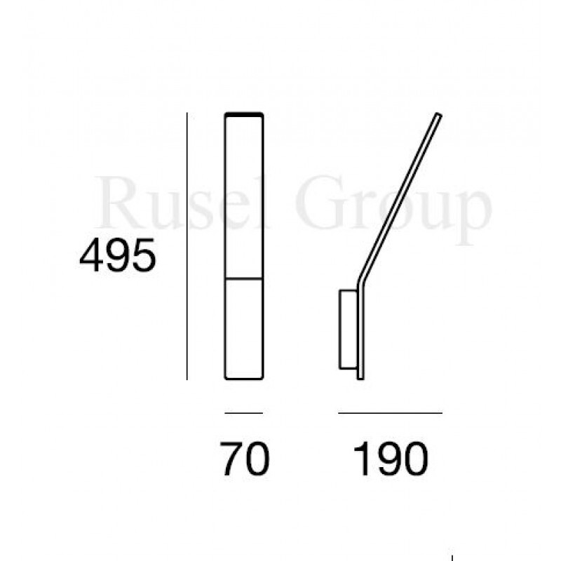 Настенный светильник Linea Light Lama 7104
