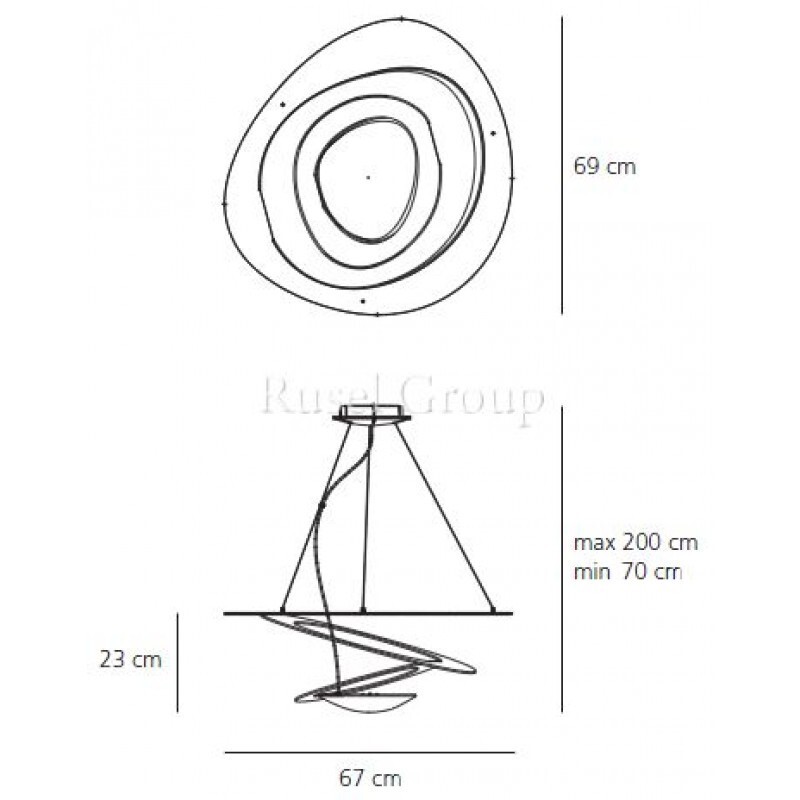 Подвесной светильник Artemide PIRCE MINI SOSPENSIONE