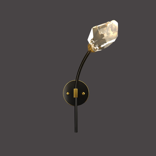 Настенный светильник CRISTEL C WALL L23 Right Black by ImperiumLoft