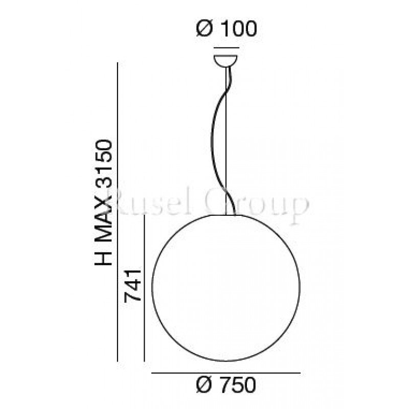 Уличный светильник Linea Light Oh! 15170