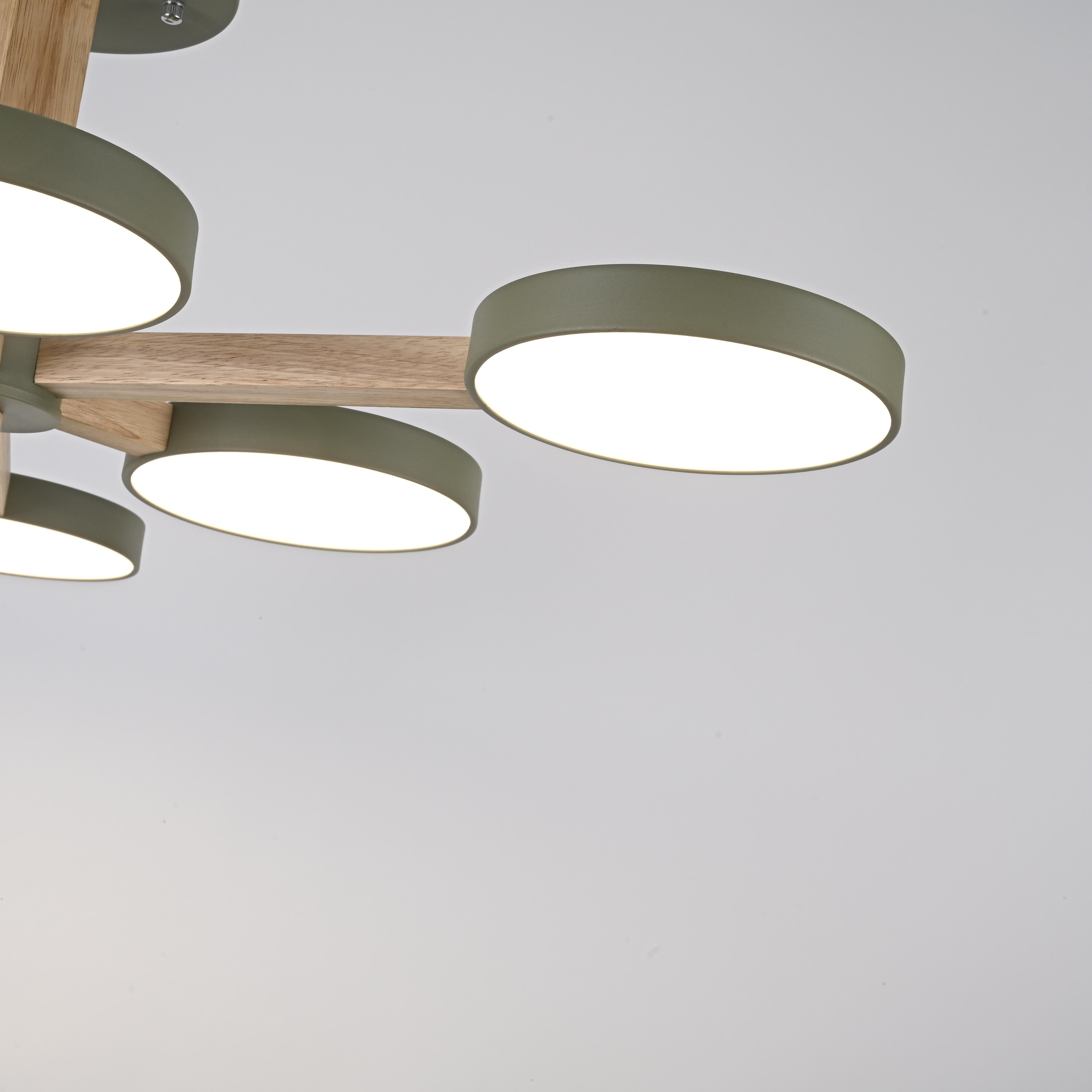 Потолочный светильник TURNA L6 Khaki by ImperiumLoft