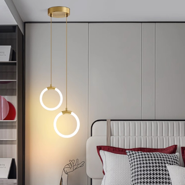 Подвесной светильник NILS DUO D15 Brass by ImperiumLoft