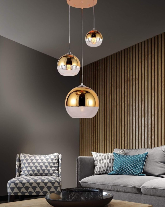 Подвесной светильник Lumina Deco LDP 1029-3 GD