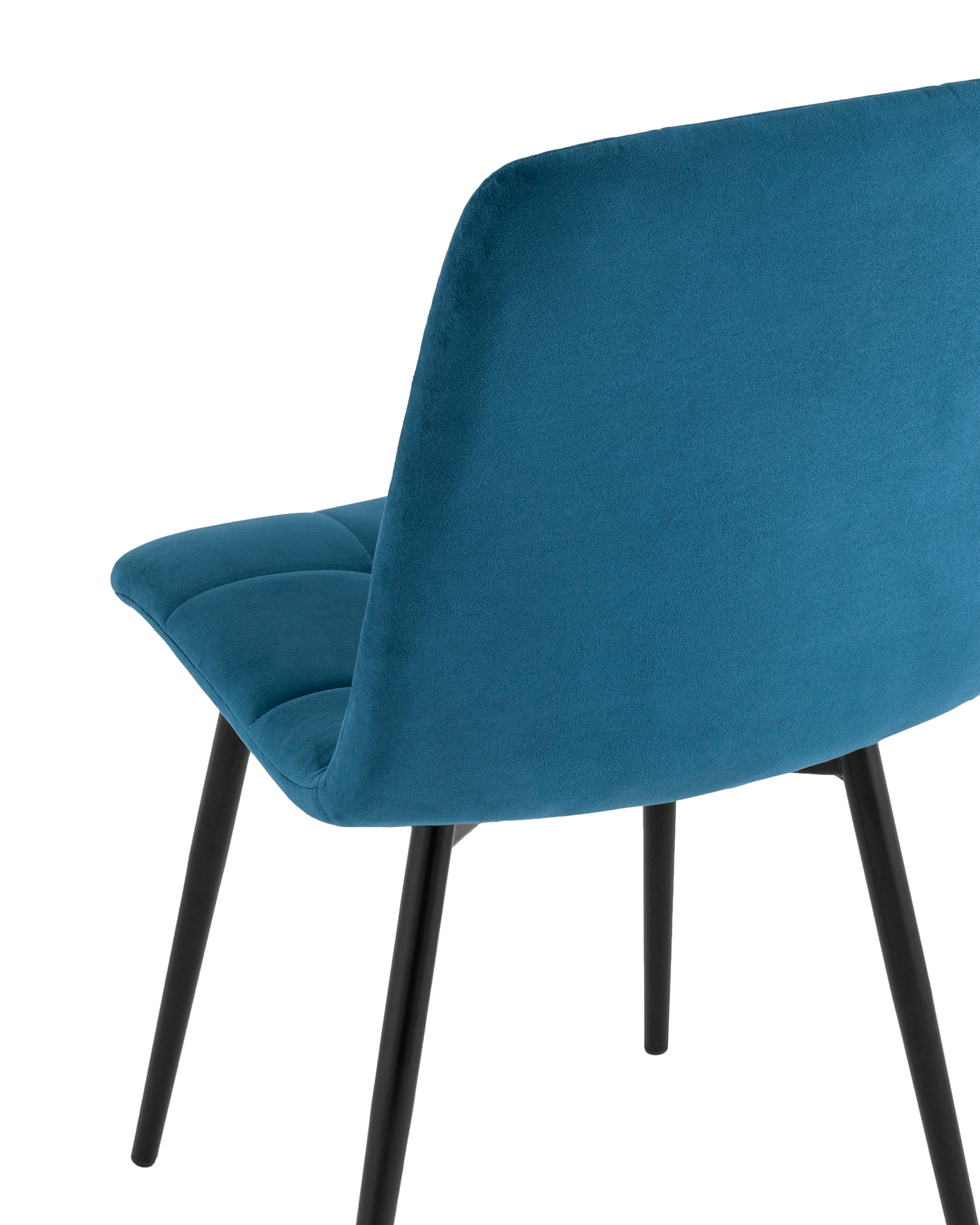 Стул Oliver велюр пыльно-синий Stool Group