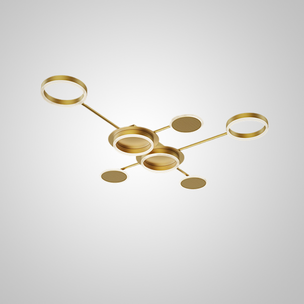 Потолочный светильник ALDAN L110 Brass by ImperiumLoft