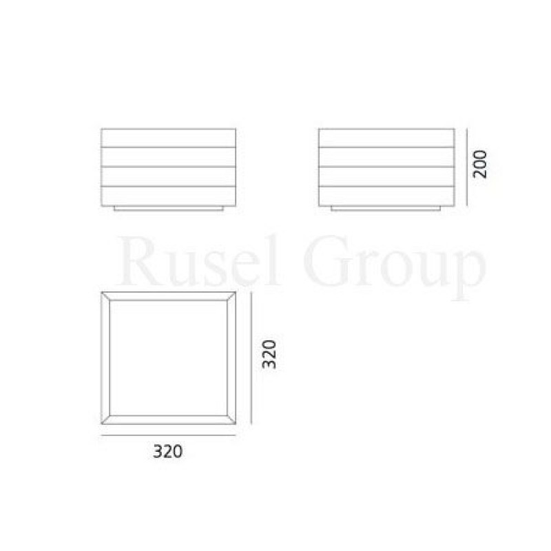 Потолочный светильник Artemide GROUPAGE 32