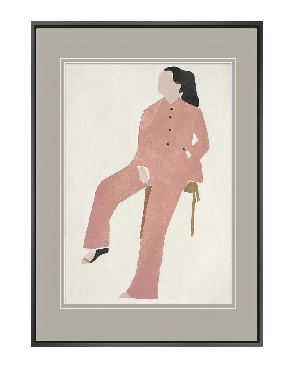 Интерьерное жикле Silhouette - II Louvre Home PP230374