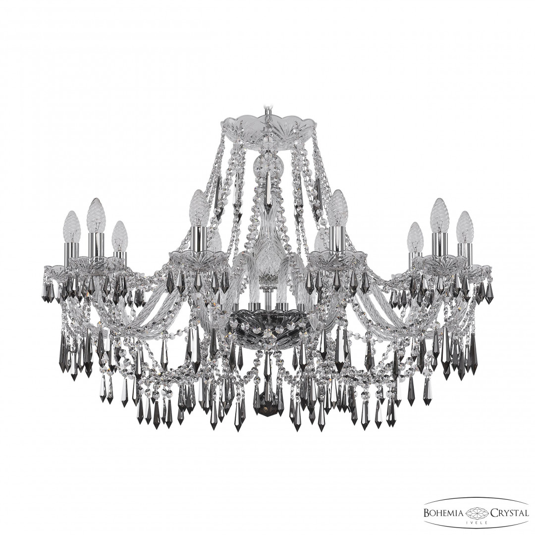 Люстра хрустальная 1403/10/300 Ni K781