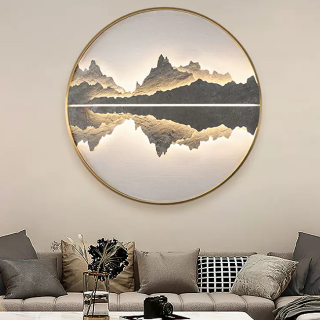 Настенный светильник DAWN B A D60 Brass by ImperiumLoft
