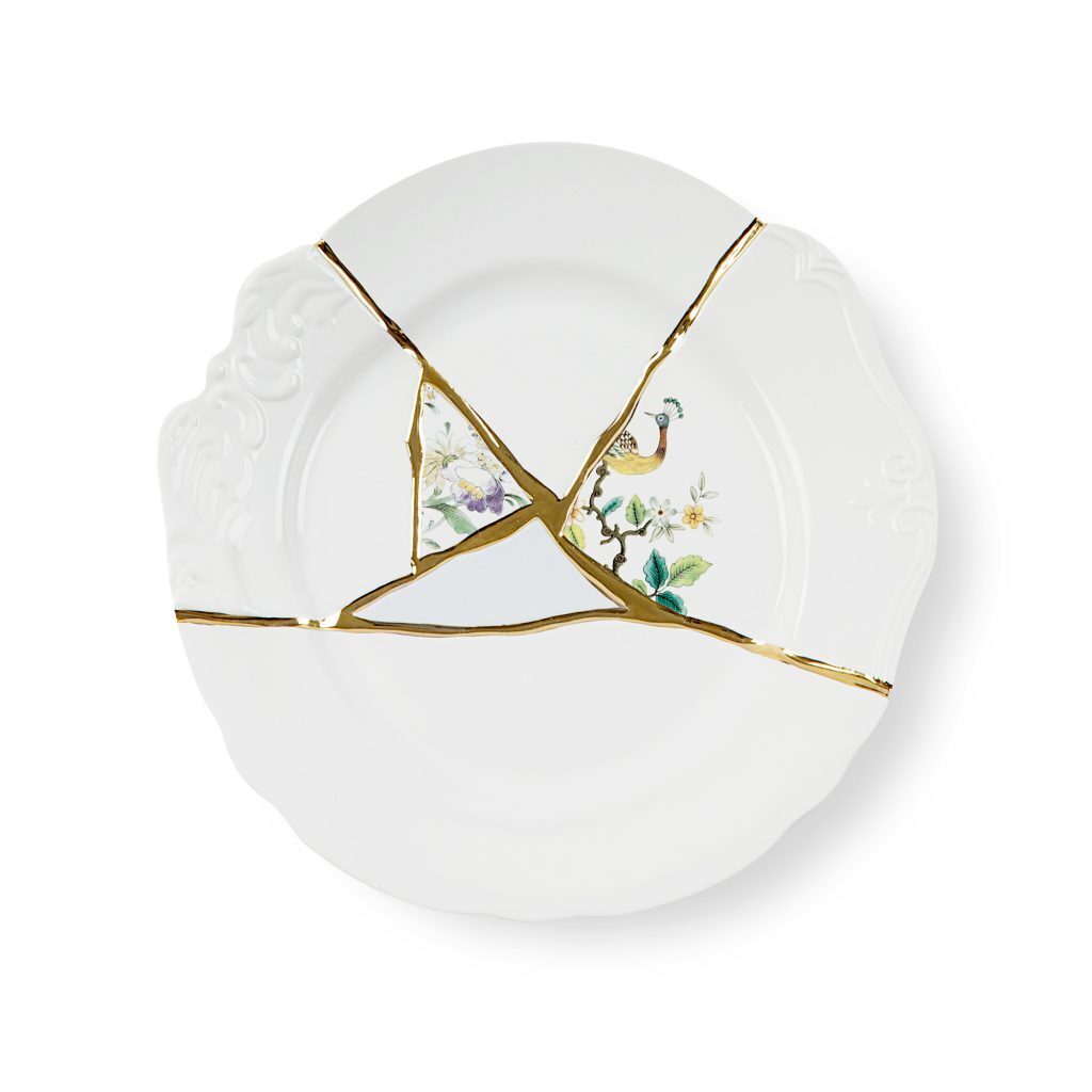 Тарелка Seletti Kintsugi 09612