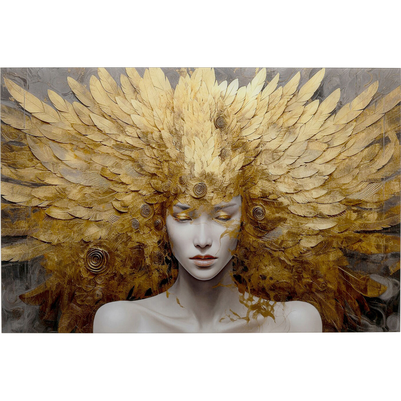 Картина стеклянная Muse Celestial 120x80cm KARE 57677